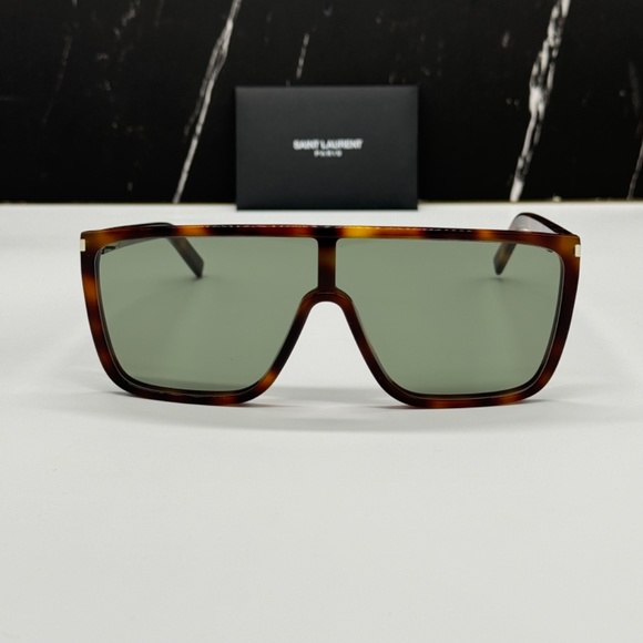 NEW SAINT LAURENT SL 364 MASKA 002 SUNGLASSES SAINT LAURENT MASKA SL364 - Picture 1 of 10